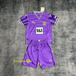 Children's 2025-26 Dortmund Purple Jersey