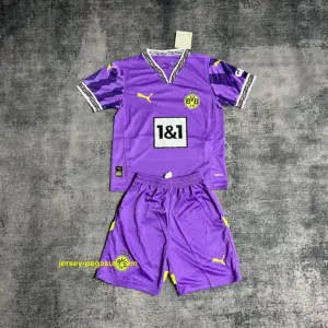 Children's 2025-26 Dortmund Purple Jersey