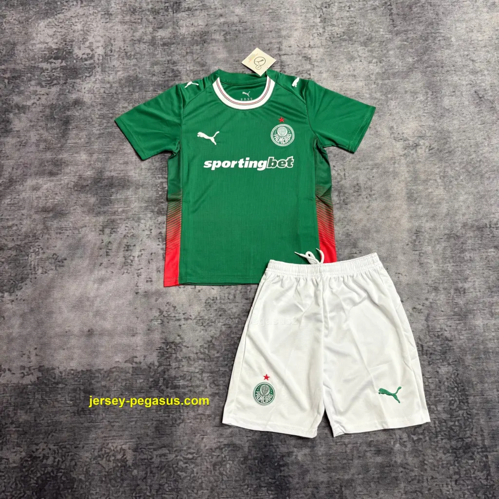 Kids 2026-27 Palmeiras Home Jersey,