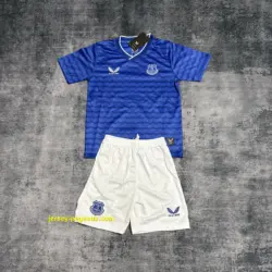 Kids' 2025-26 Everton Home Kit,