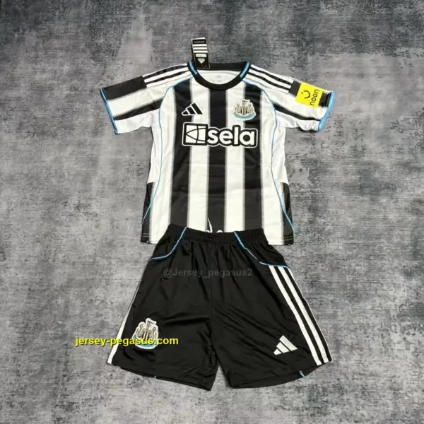 Kids' 2025-26 Newcastle United Home Kit,