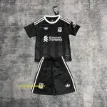 Children's 2025-26LWP Goalkeeper Black Jersey