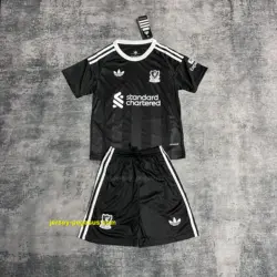 Children's 2025-26LWP Goalkeeper Black Jersey