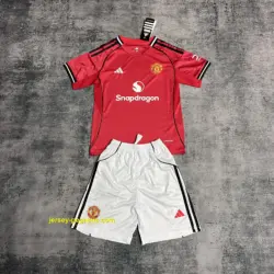 Children's 2025-26M-U home jersey,