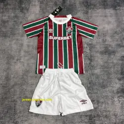 Children's Clothing 2025-26 Fluminense Home Jersey