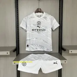 Children's clothing 2024-25 Manchester City special edition off-white