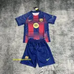 Children's clothing 2025-26 Barcelona home jersey