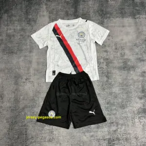 Children's clothing 2025-26 Manchester City away jersey