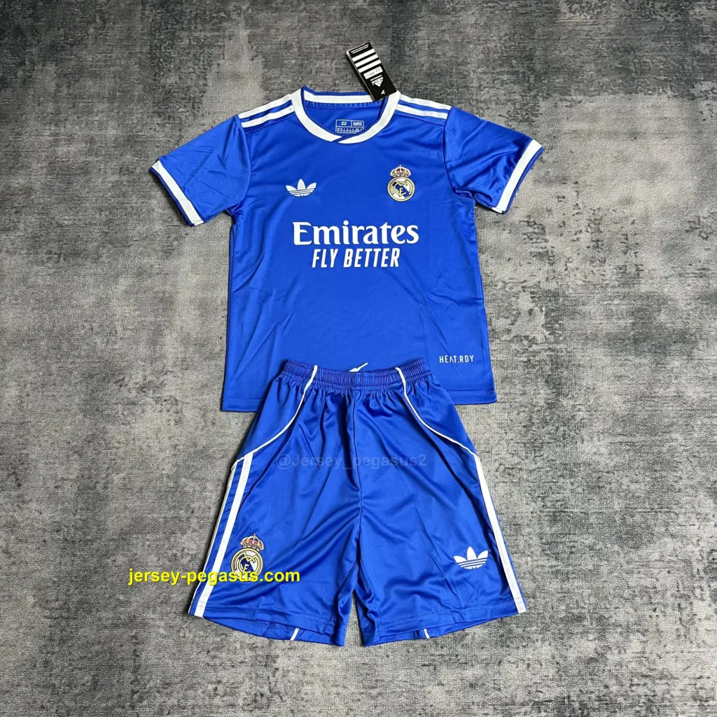 Children's clothing 2025-26 Real Madrid III jersey