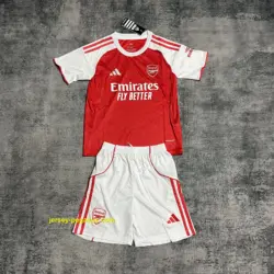 Kids 2025-26 Arsenal Home Jersey