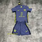 Kids 2025-26 Atletico Madrid Away Jersey