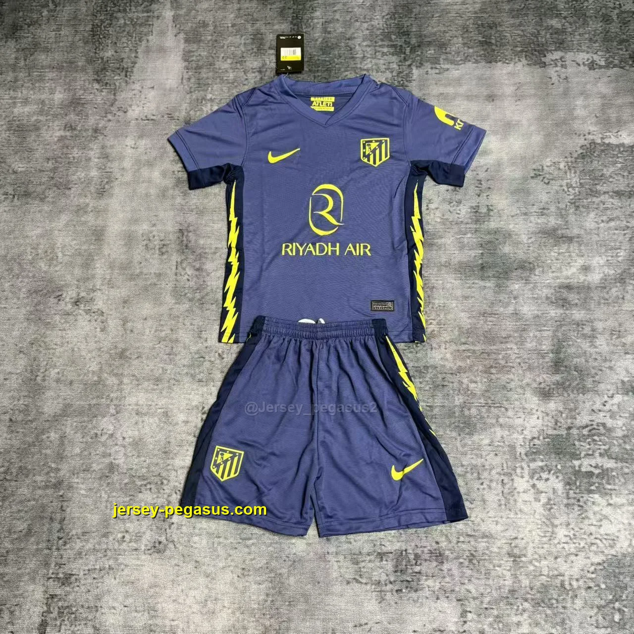 Kids 2025-26 Atletico Madrid Away Jersey Kids 2025-26 Atletico Madrid Away Jersey