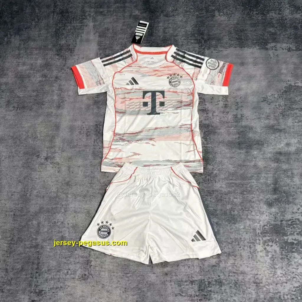 Kids 2025-26 Bayern Munich Away Jersey