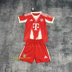 Kids 2025-26 Bayern Munich Home Jersey