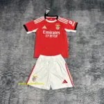 Kids 2025-26 Benfica Home Jersey