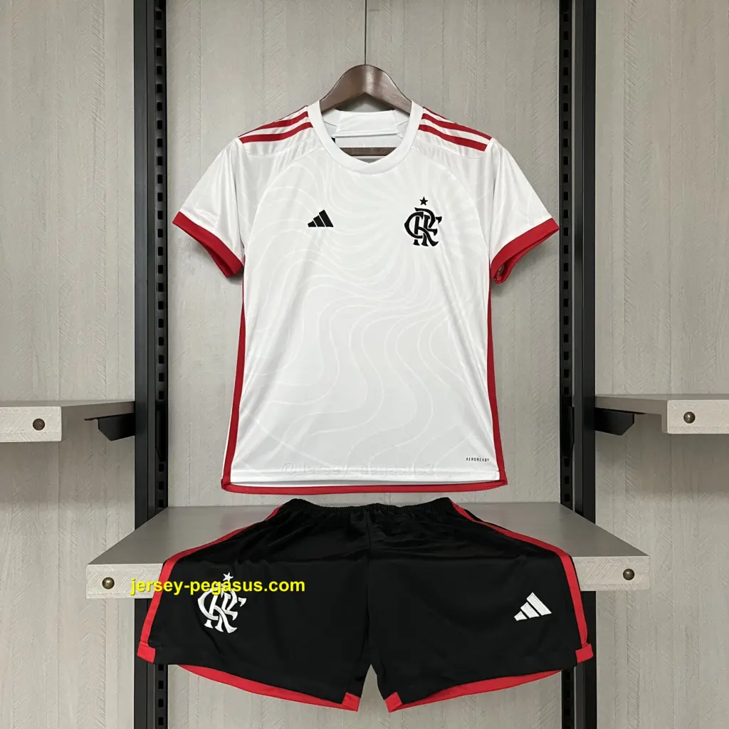 Children's 2024-25 Flamengo away jersey