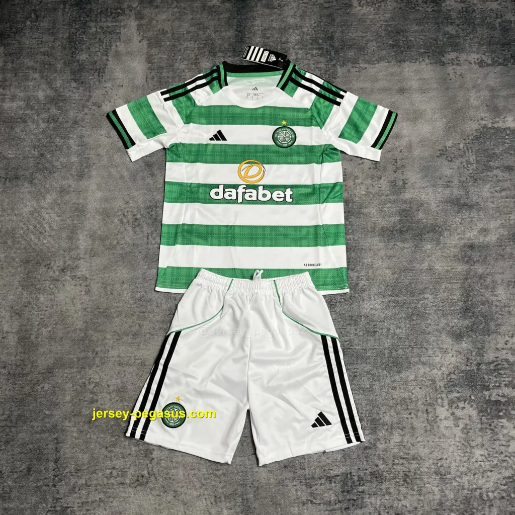 Kids 2025-26 Celtics Home Jersey