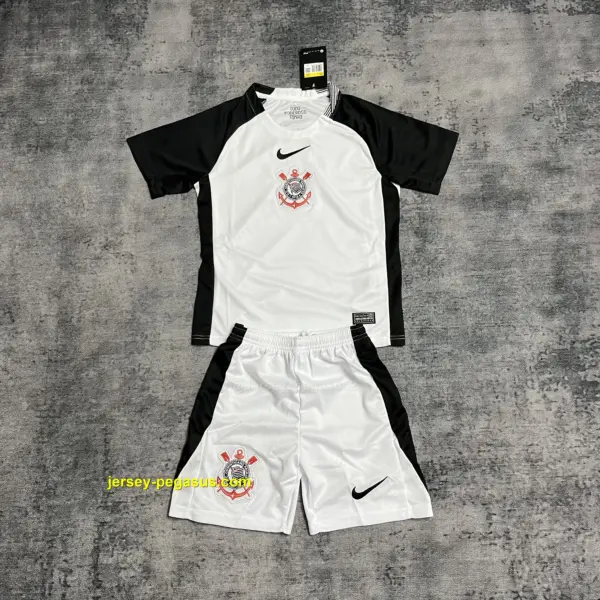 Kids 2025-26 Corinthians Home Shirt
