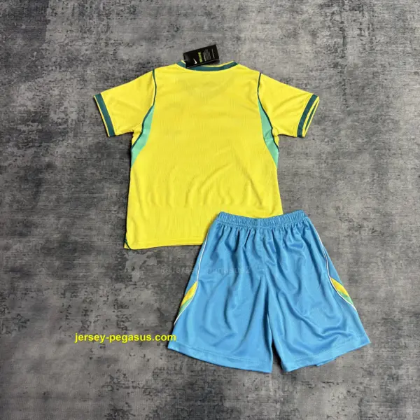Kids 2026 Brazil Home Jersey,