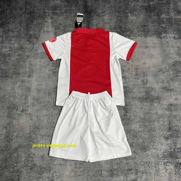 Children's 2025-26 Ajax 120th Anniversary Edition Red and White Jersey
