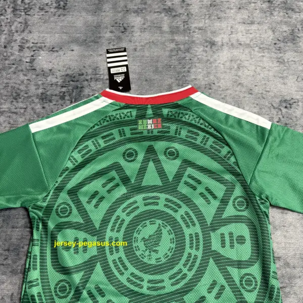 Kids 2026 Mexico Home Jersey