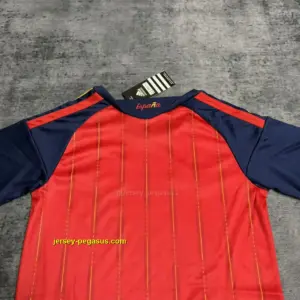 Kids 2026 Spain Home Jersey,
