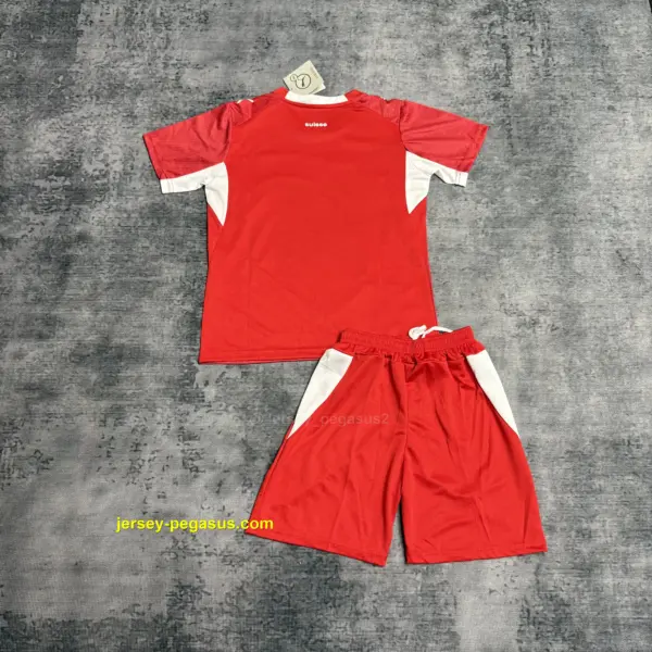 Kids 2026 Switzerland home Jersey,