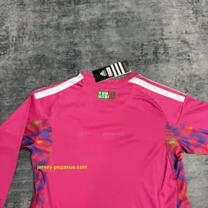 Kids long-sleeved 2026 Mexico goalkeeper jersey