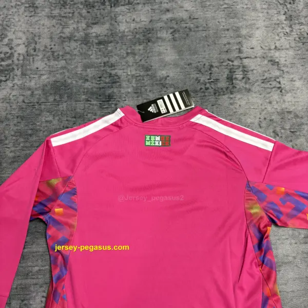 Kids long-sleeved 2026 Mexico goalkeeper jersey
