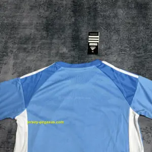 Kids' 2025-26 Real Madrid Blue Goalkeeper Jersey,