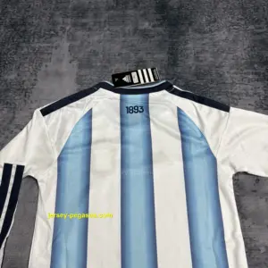 Kids long-sleeved 2026 Argentina home jersey,