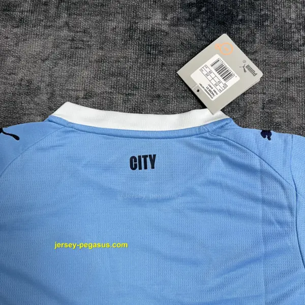 Children's Clothing 2025-26 Manchester City Home Jersey