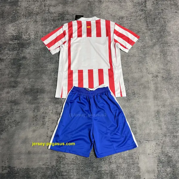 Children's clothing 2025-26 Atletico Madrid home jersey