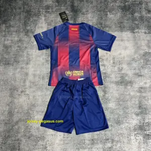 Children's clothing 2025-26 Barcelona home jersey