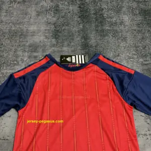 Kids long-sleeved 2026 Spain home jersey,