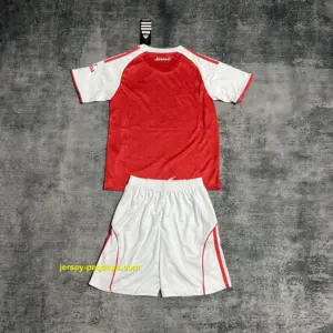 Kids 2025-26 Arsenal Home Jersey