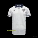 Retro 1990 England Home Soccer Jersey
