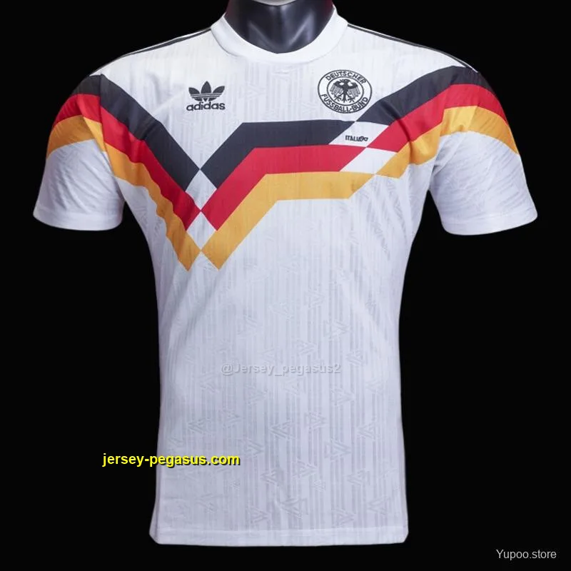 Retro 1990 Germany Home Soccer Jersey Retro 1990 Germany Home Soccer Jersey