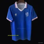 Retro 1991 Netherlands Away Blue Jersey