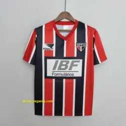Retro 1991 sao paulo away Soccer Jersey
