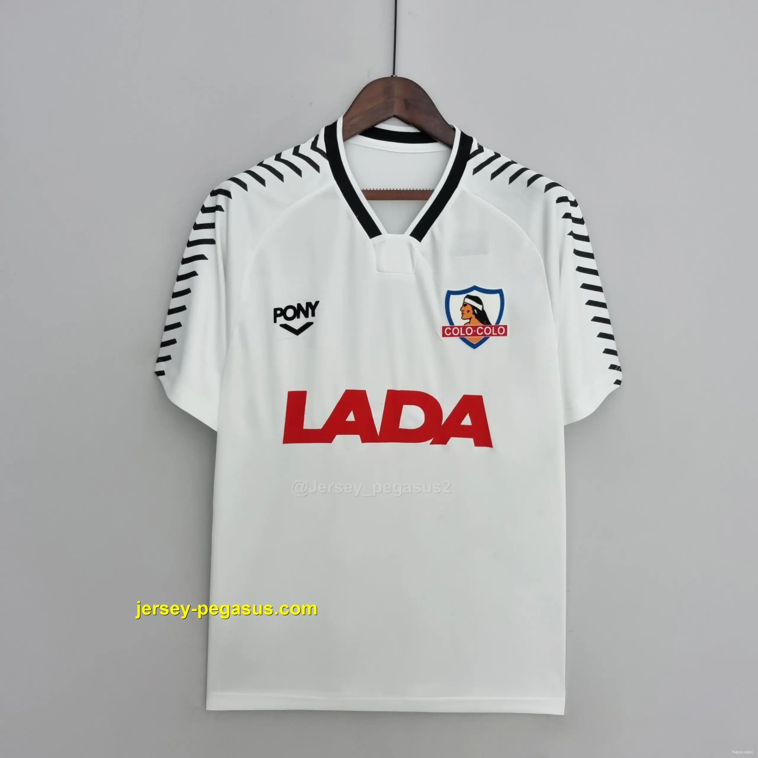 Retro 1992 Colo Colo home Soccer Jersey Retro 1992 Colo Colo home Soccer Jersey