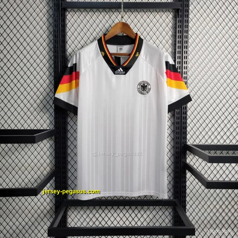Retro 1992 Germany Home Soccer Jersey Retro 1992 Germany Home Soccer Jersey