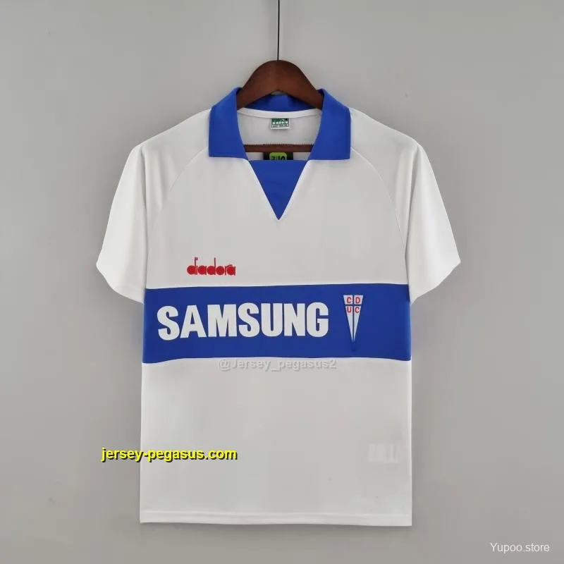 Retro 1993 Deportivo Universidad Católica Home Soccer Jersey Retro 1993 Deportivo Universidad Católica Home Soccer Jersey