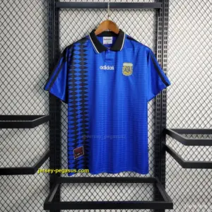 Retro 1994 Argentina Away Blue Jersey