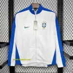 Retro 1994 Brazil White Windbreaker