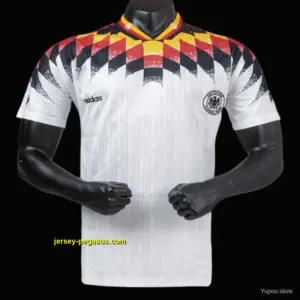 Retro 1994 Germany Home Soccer Jersey