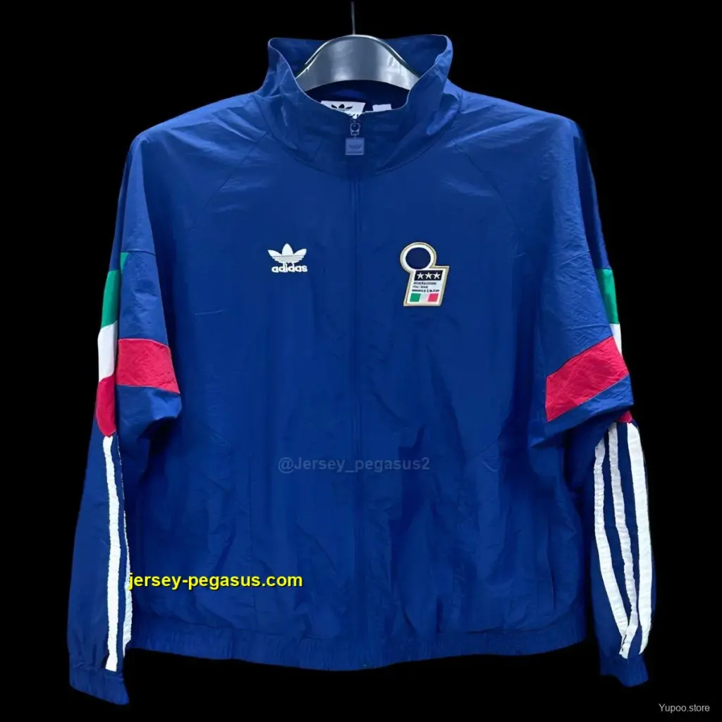 Retro 1994 Italy Home Full Zipper Windbreaker