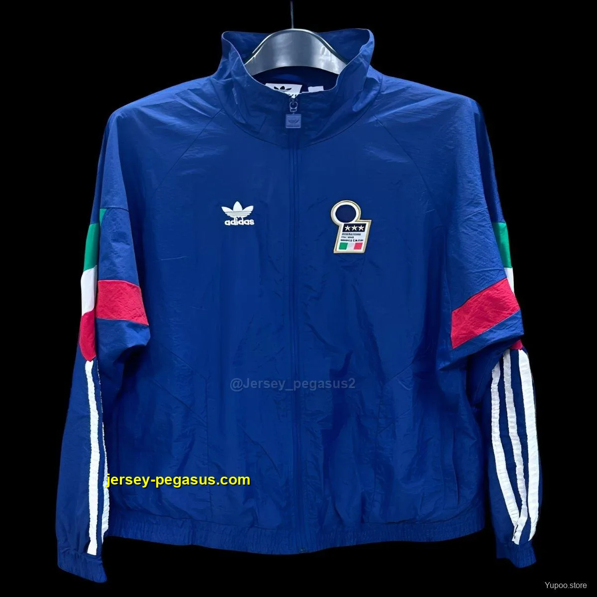 Retro 1994 Italy Home Full Zipper Windbreaker Retro 1994 Italy Home Full Zipper Windbreaker