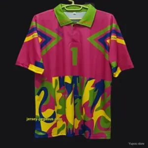Retro 1994 Mexico Jorge Campos Goalkeeper Pink Jersey