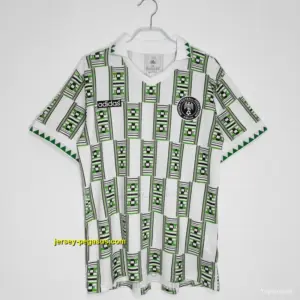 Retro 1994 Nigeria Away Soccer Jersey